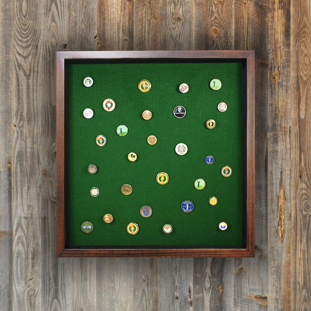 100 Golf Ball Marker Display