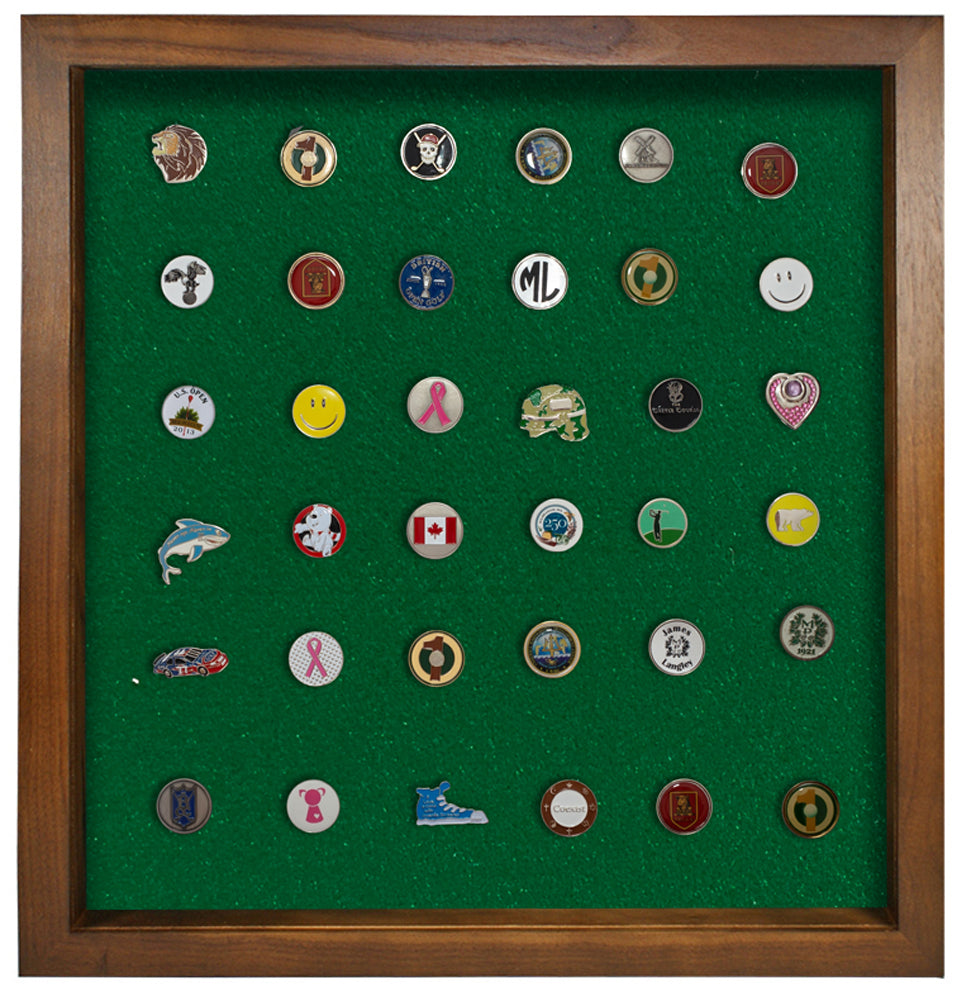 100 Golf Ball Marker Display