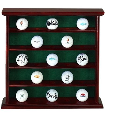 25 Golf Ball Collector's Cabinet