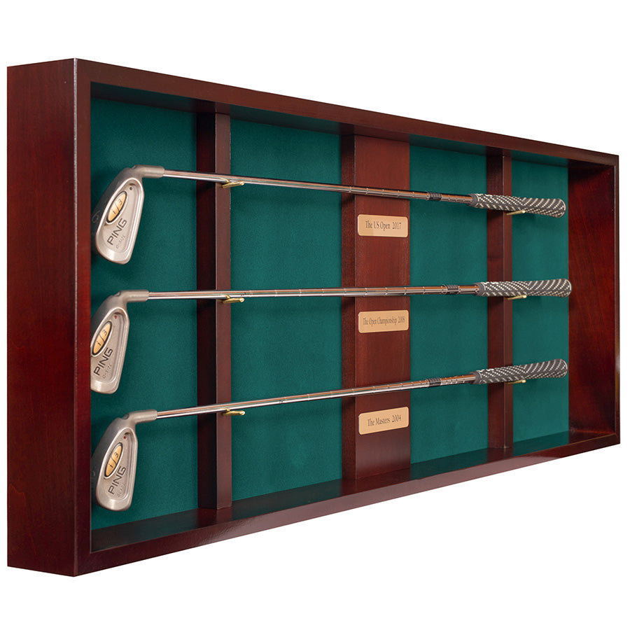 3 Golf Club Shadow Box Display