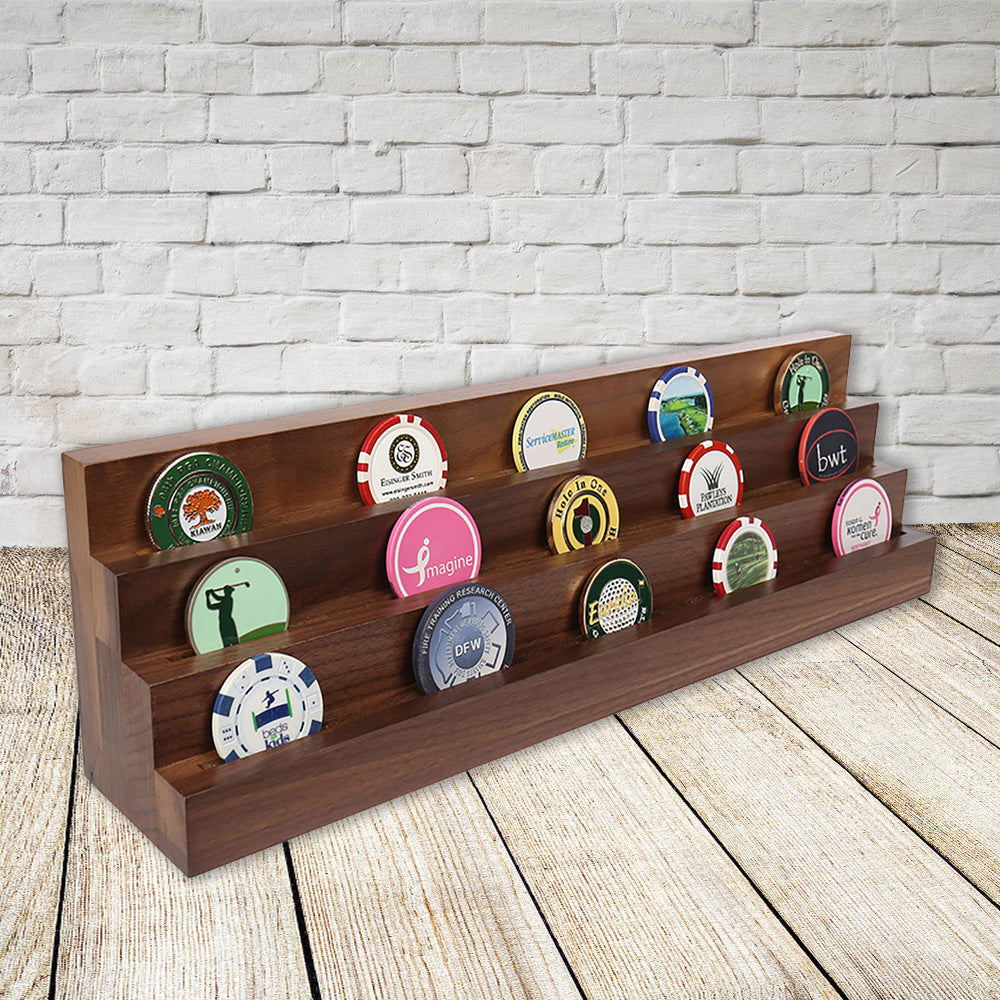 24 Poker Chip Display