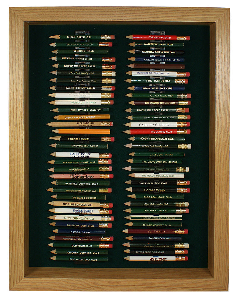 64 Golf Pencil Display Case