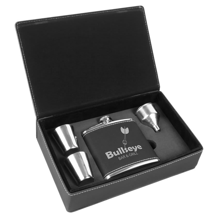 Personalized Flask Gift Set