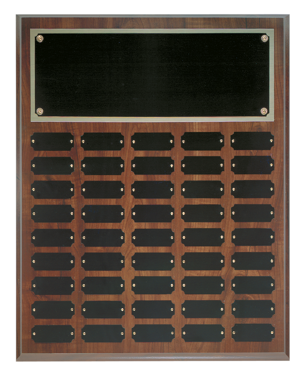 Cherry Finish Perpetual Plaque