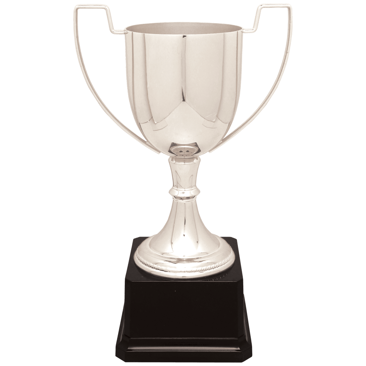 Zinc Metal Golf Trophy Cup on Black Base