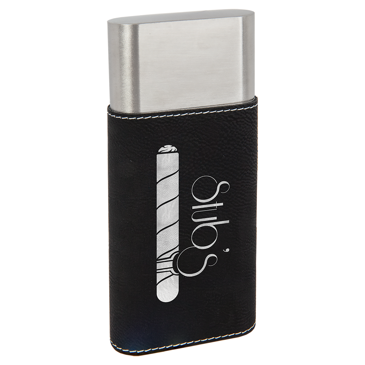 Customized Wrapped Cigar Case with Cutter