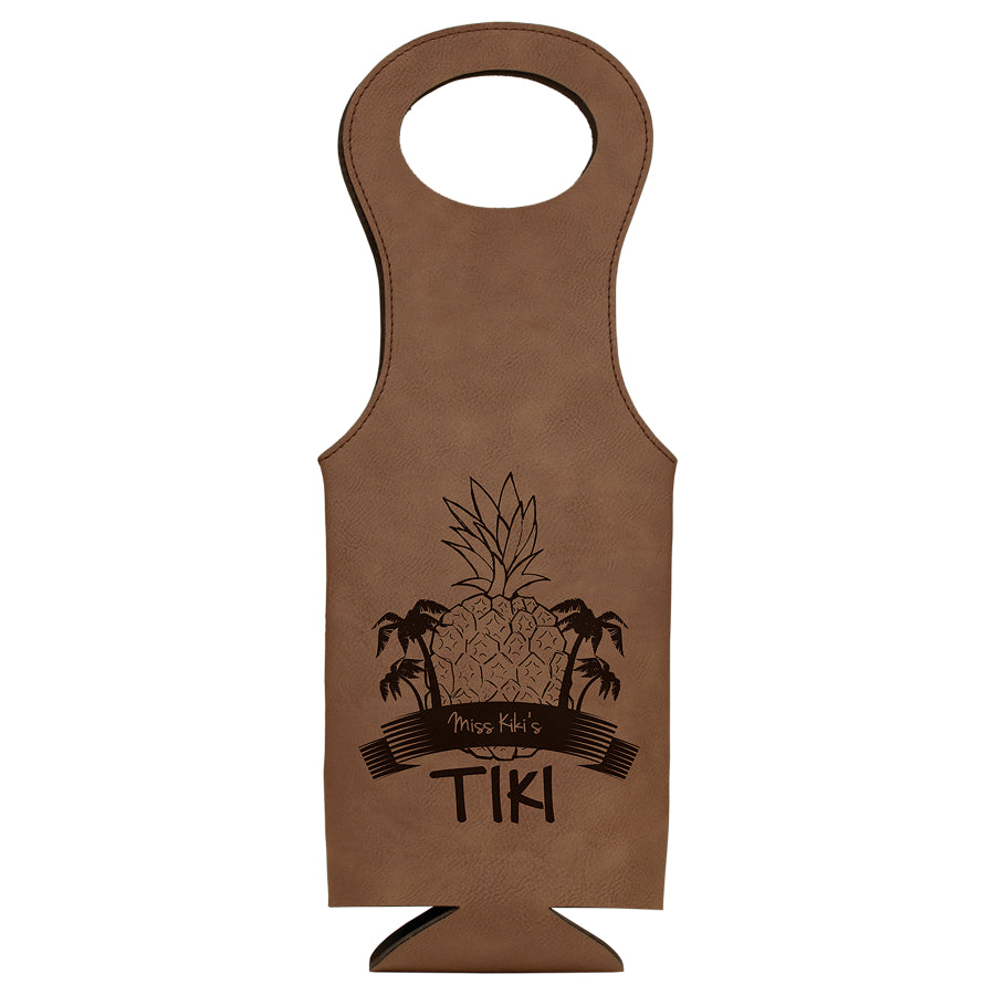 Custom Wine Tote