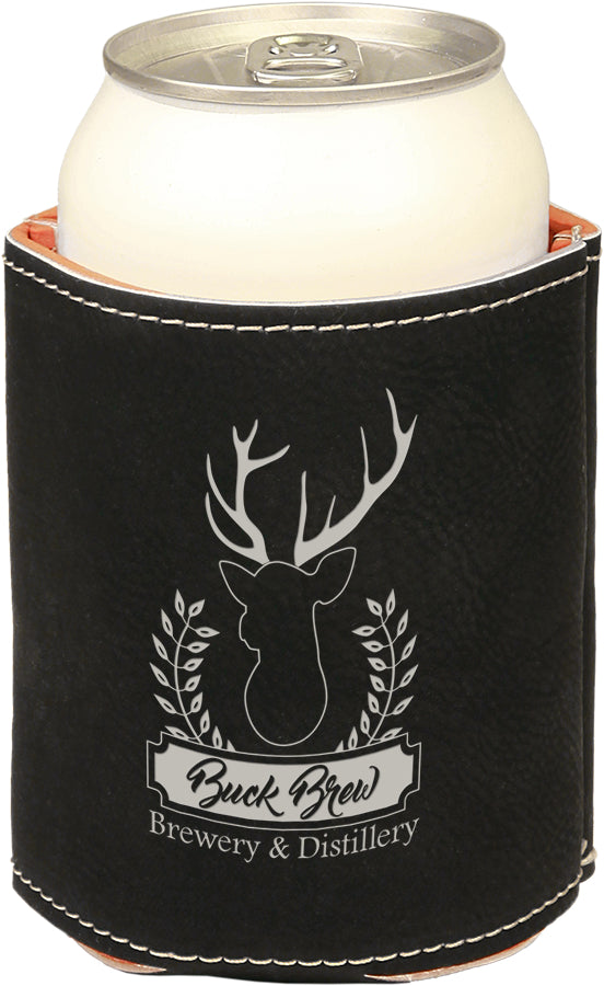 Custom Leatherette Can Cooler
