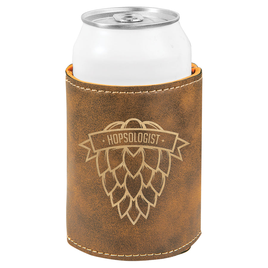 Custom Leatherette Can Cooler