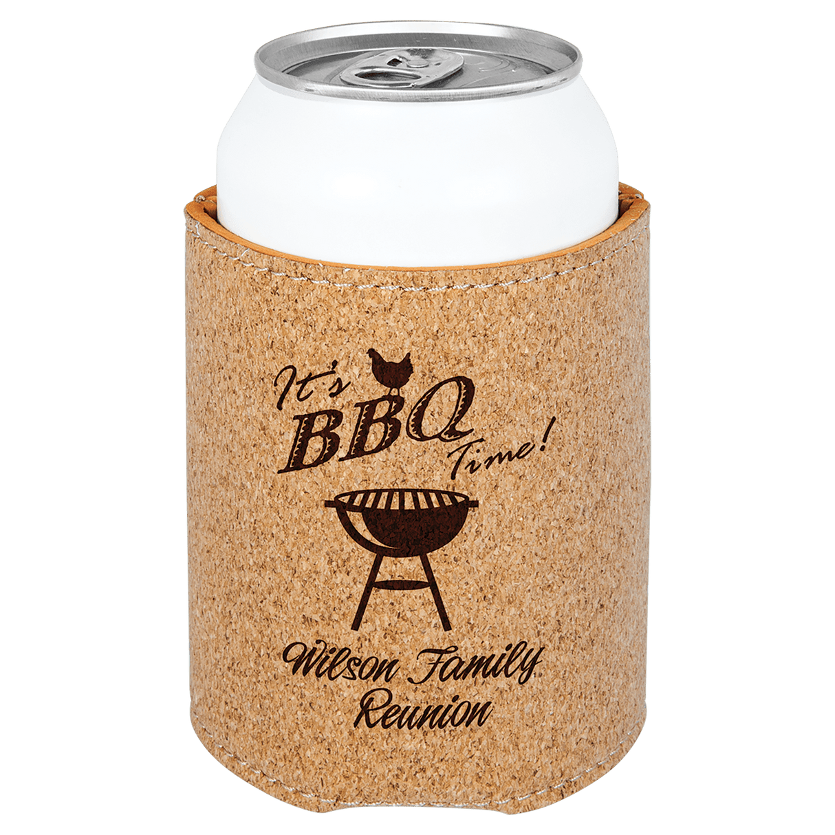 Custom Leatherette Can Cooler