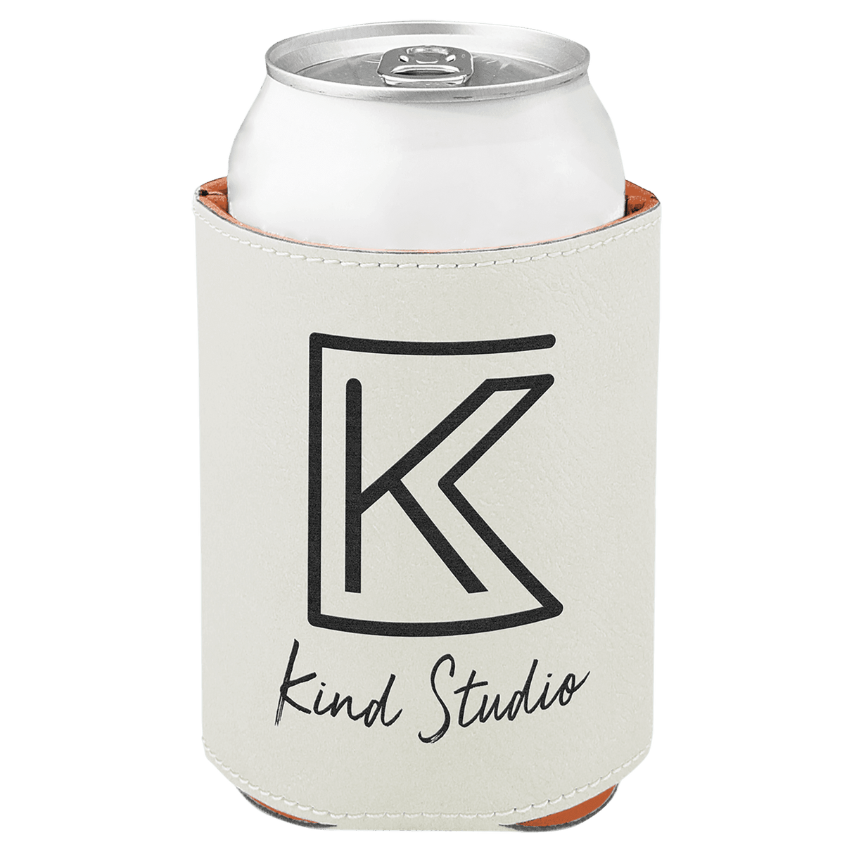 Custom Leatherette Can Cooler