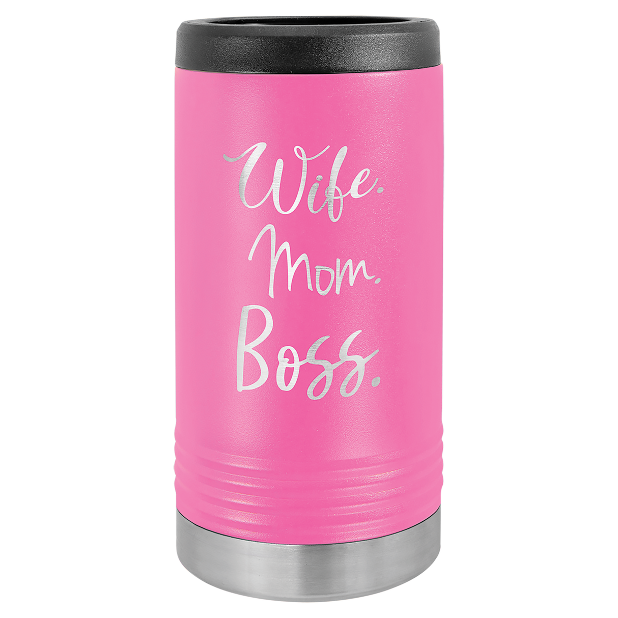 Custom Stainless Steel Colored Slim Beverage Holder