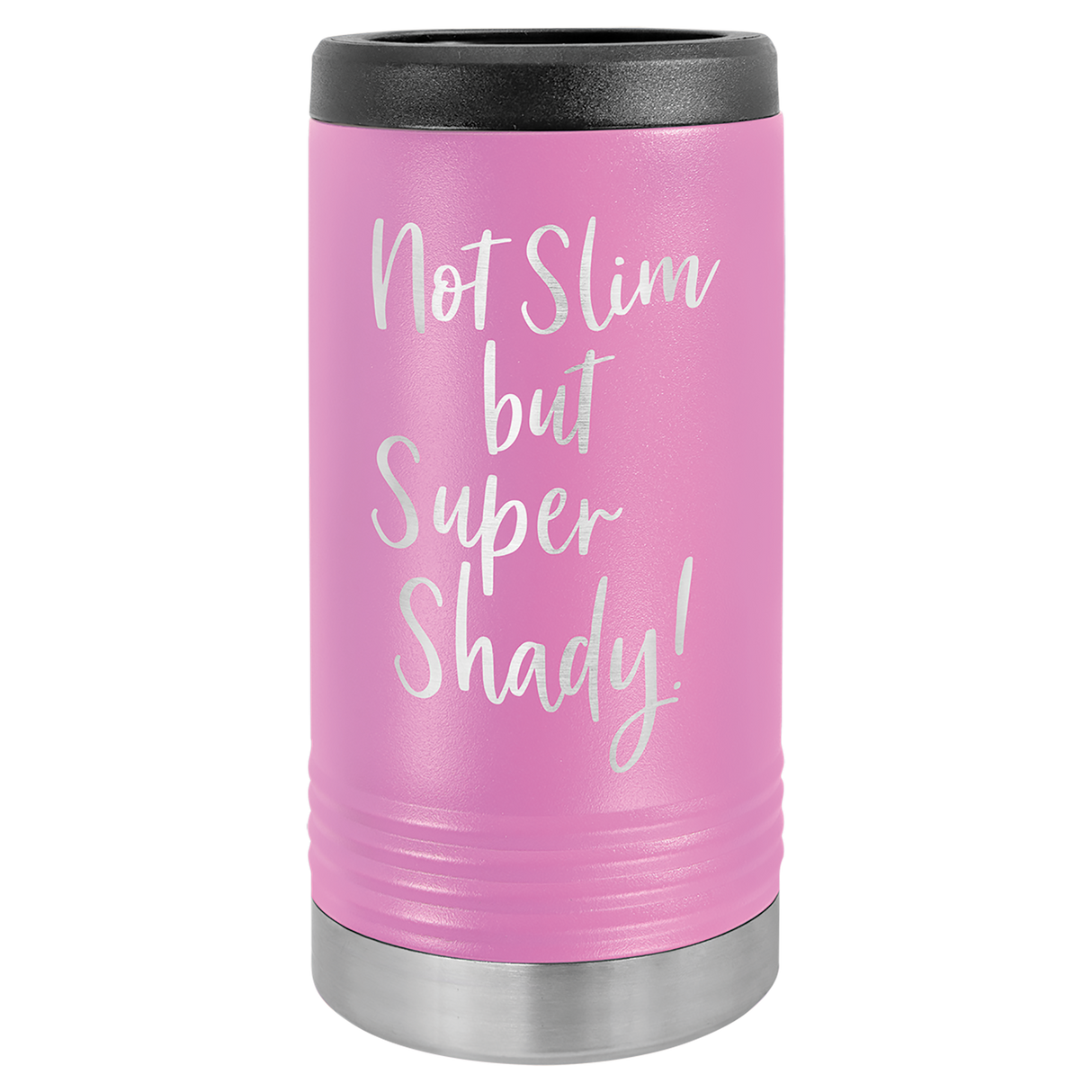 Custom Stainless Steel Colored Slim Beverage Holder