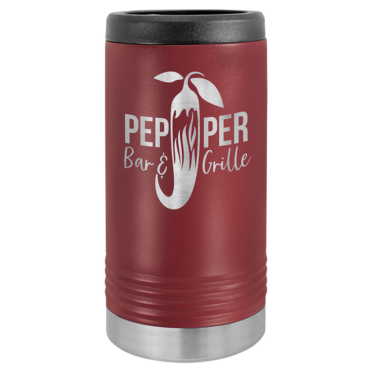 Custom Stainless Steel Colored Slim Beverage Holder