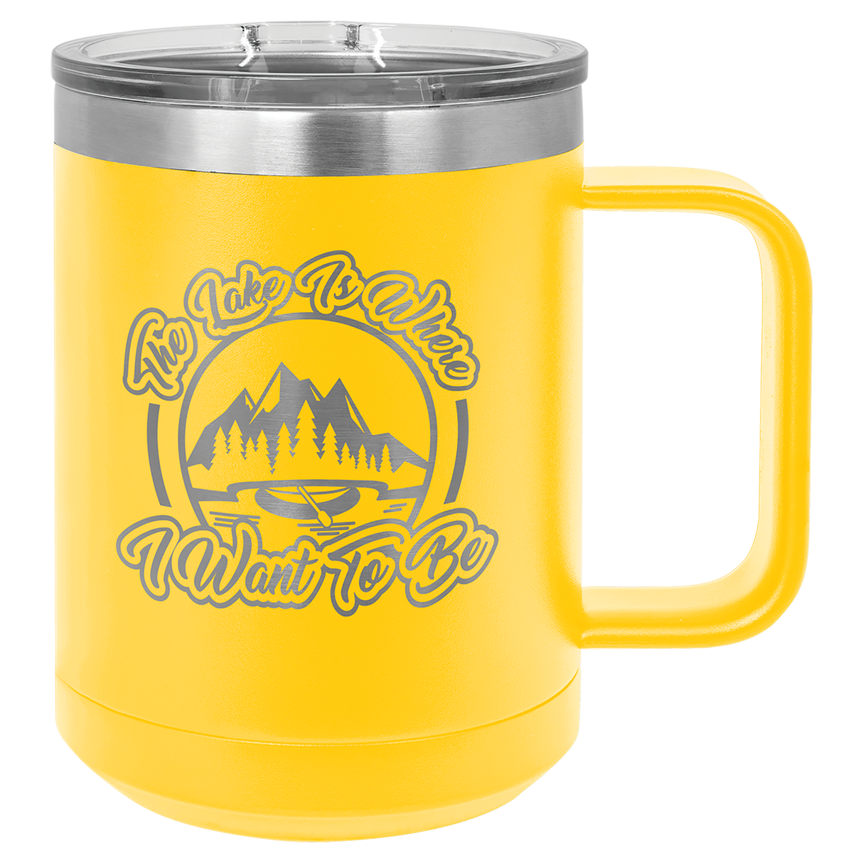 Custom Stainless Steel 15oz Colored Coffee Mug