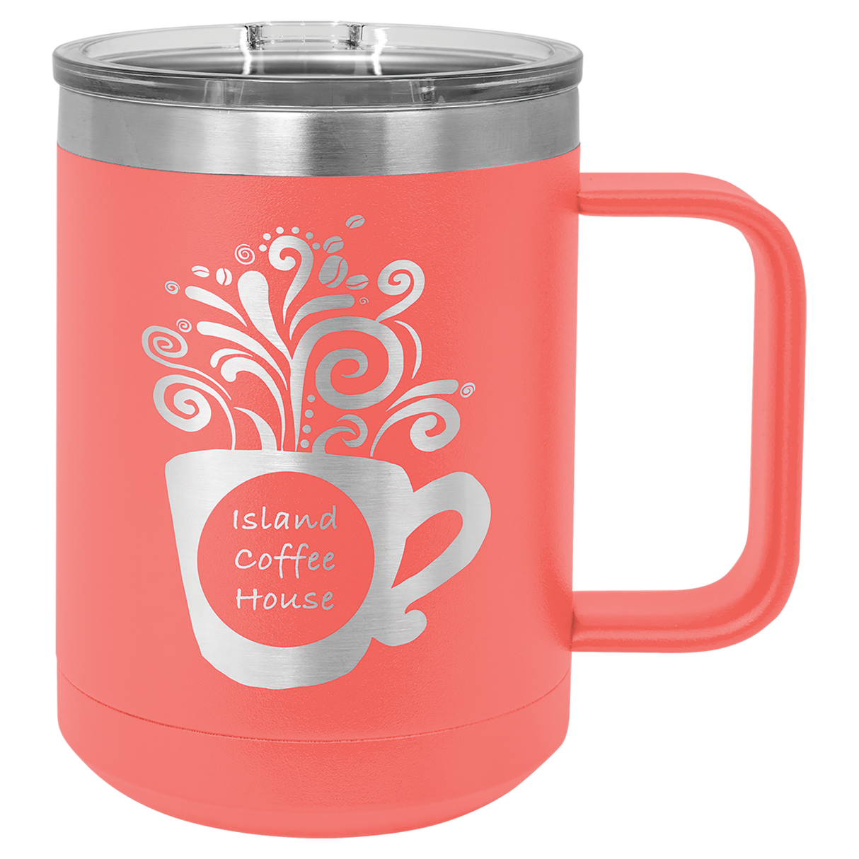 Custom Stainless Steel 15oz Colored Coffee Mug