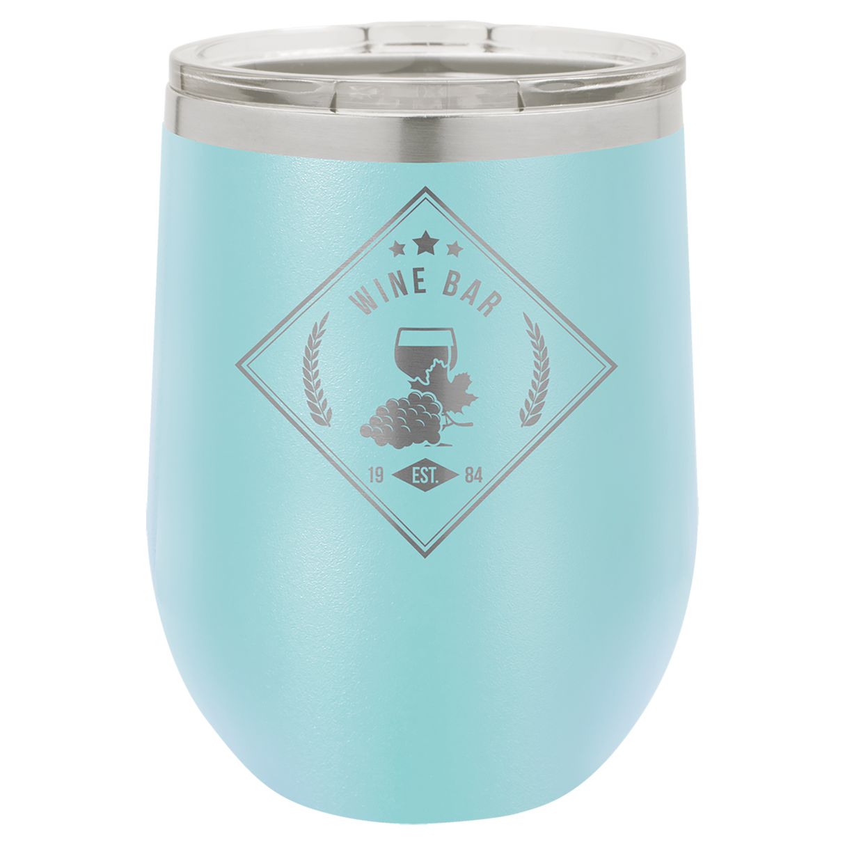 Custom Stainless Steel Stemless Wine Glass