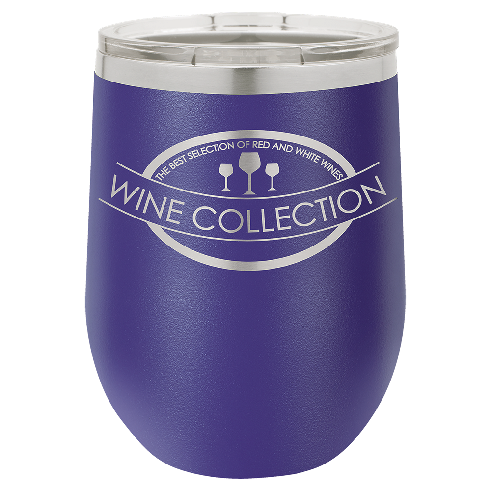 Custom Stainless Steel Stemless Wine Glass