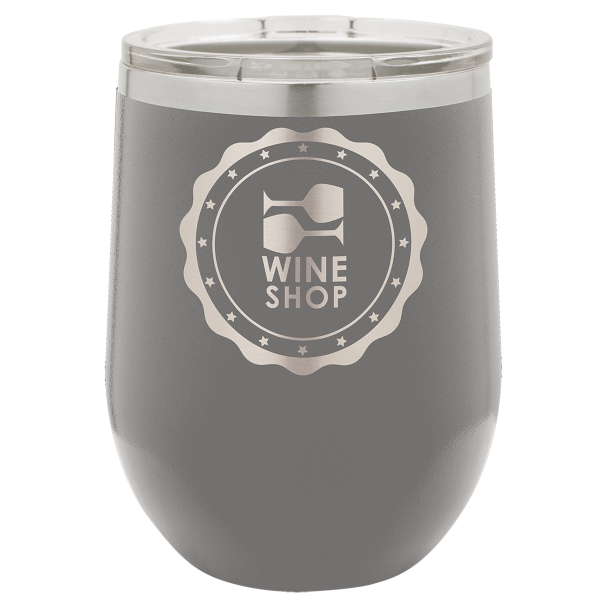 Custom Stainless Steel Stemless Wine Glass