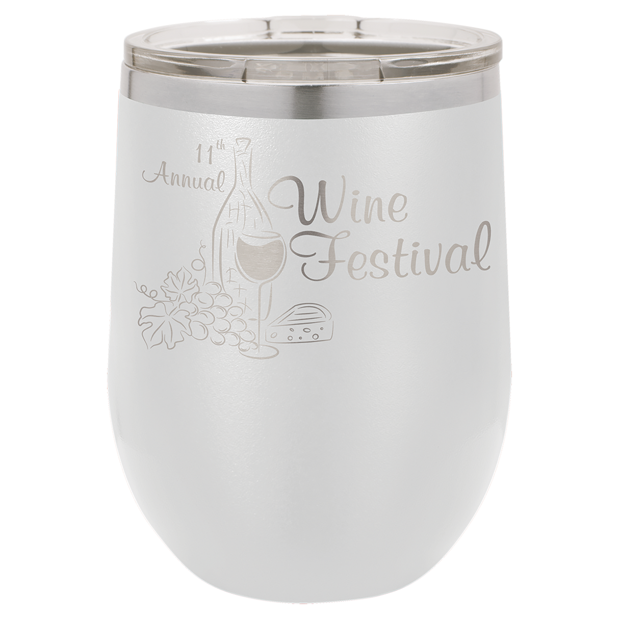 Custom Stainless Steel Stemless Wine Glass