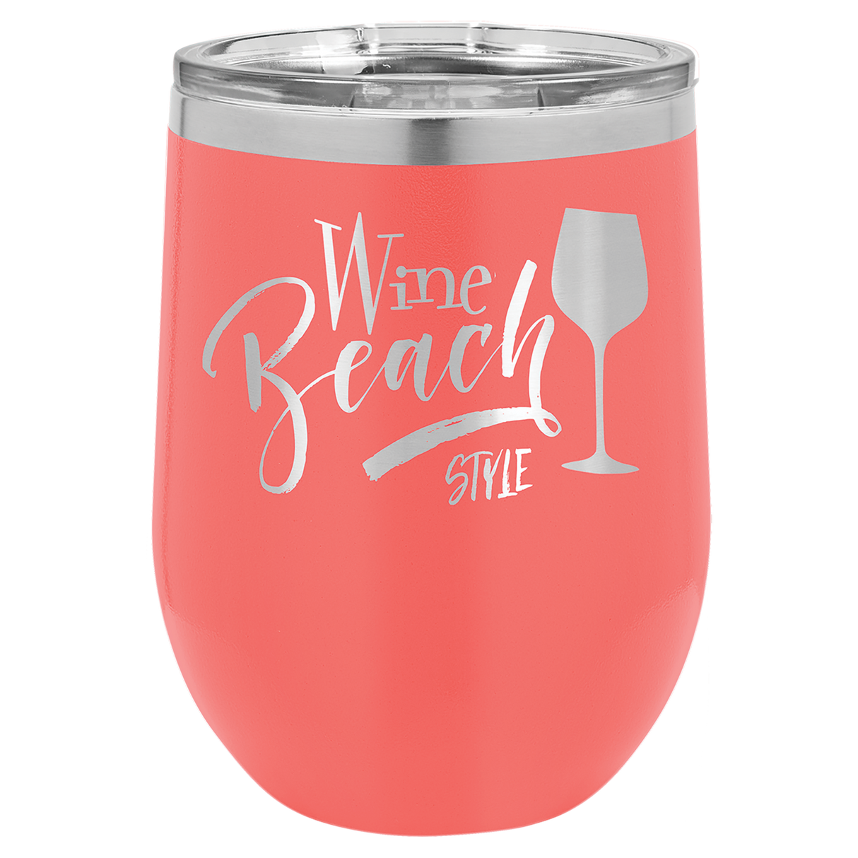 Custom Stainless Steel Stemless Wine Glass