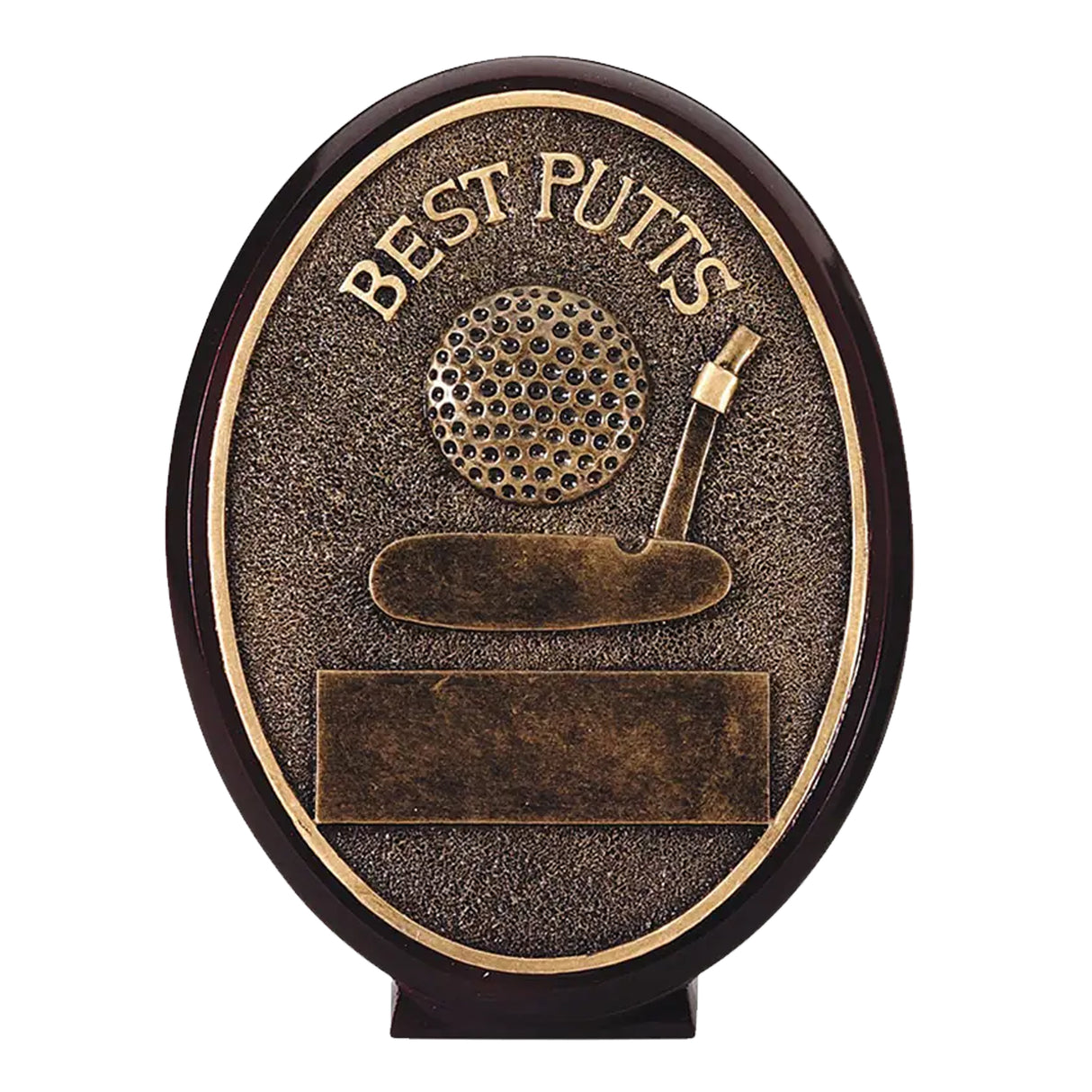 Golf Best Putt Plaque