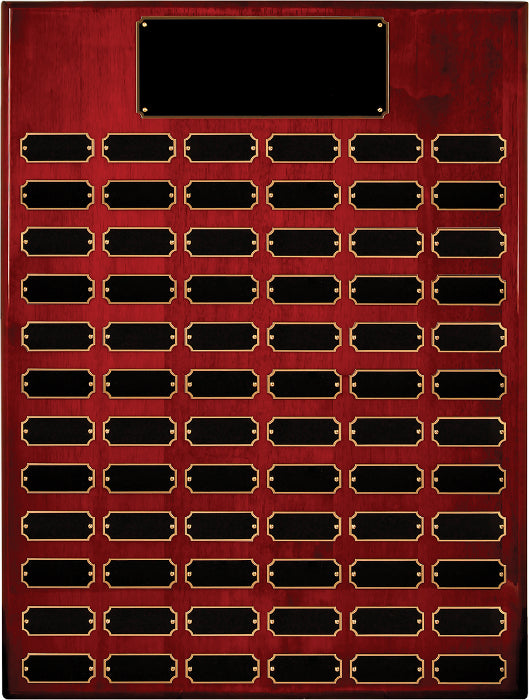 Rosewood Piano Finish Perpetual Plaque