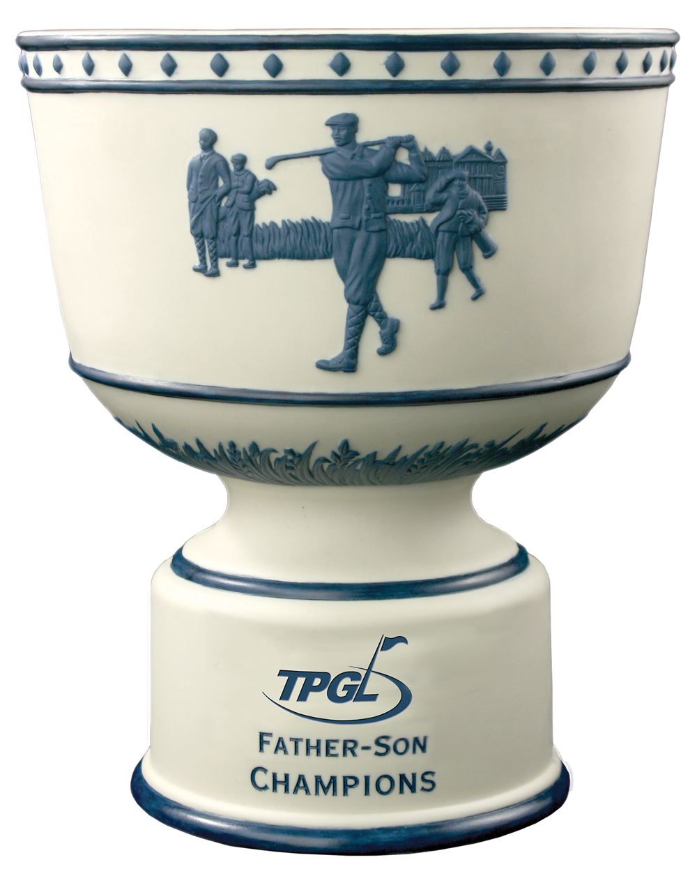 Vintage Bowl Golf Trophy