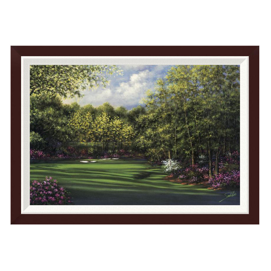 "Augusta-Amen Corner" Framed Canvas