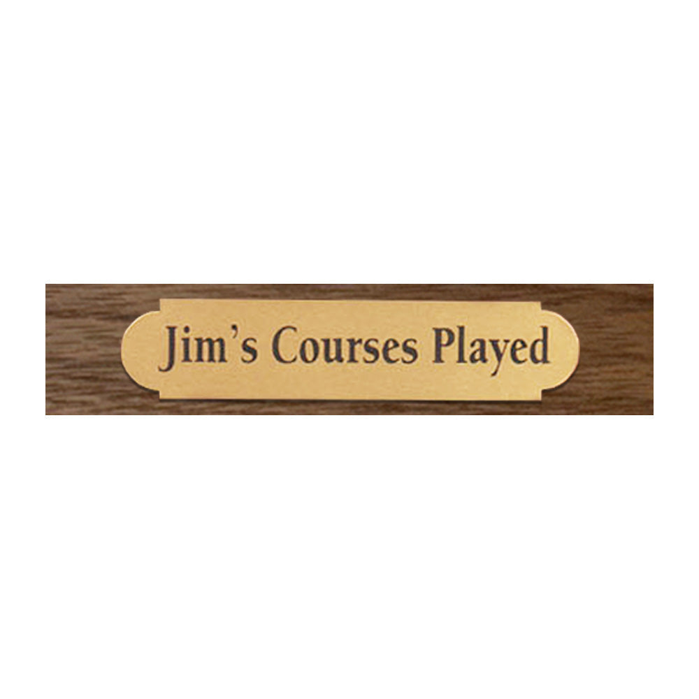 40 Golf Ball Marker Display -- Walnut
