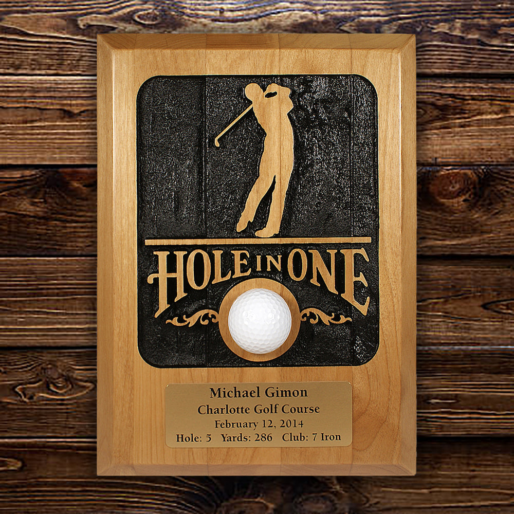 Hole In One Plaque