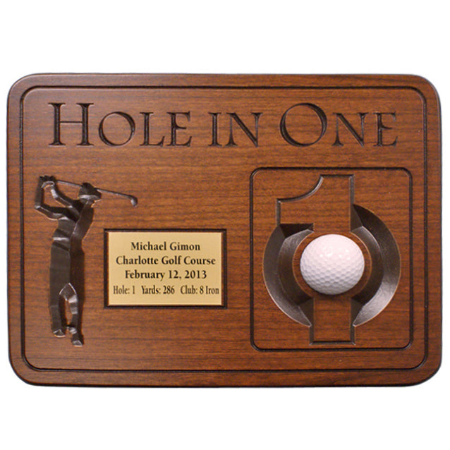 Cherry Hole-In-One Plaque