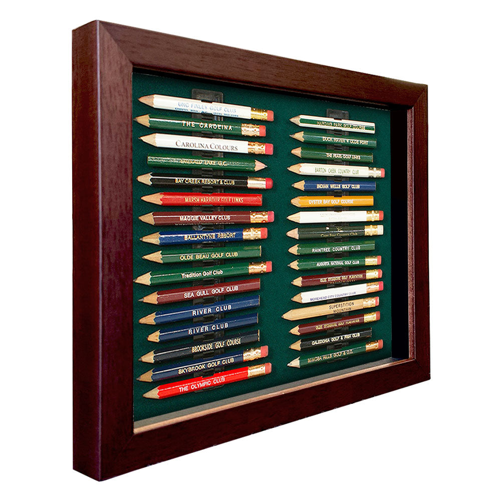 32 Golf Pencil Display Case -- Cherry