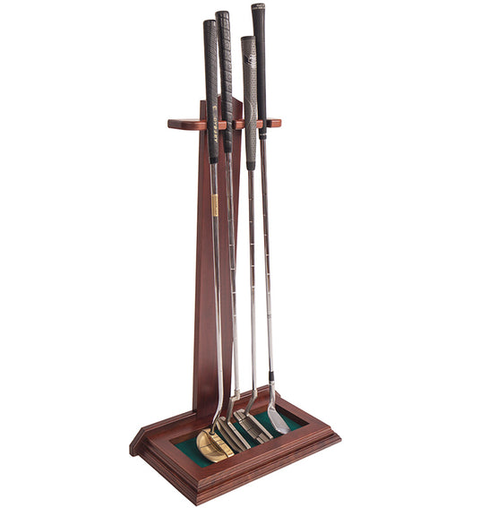 Golf Putter Stand -- Cherry