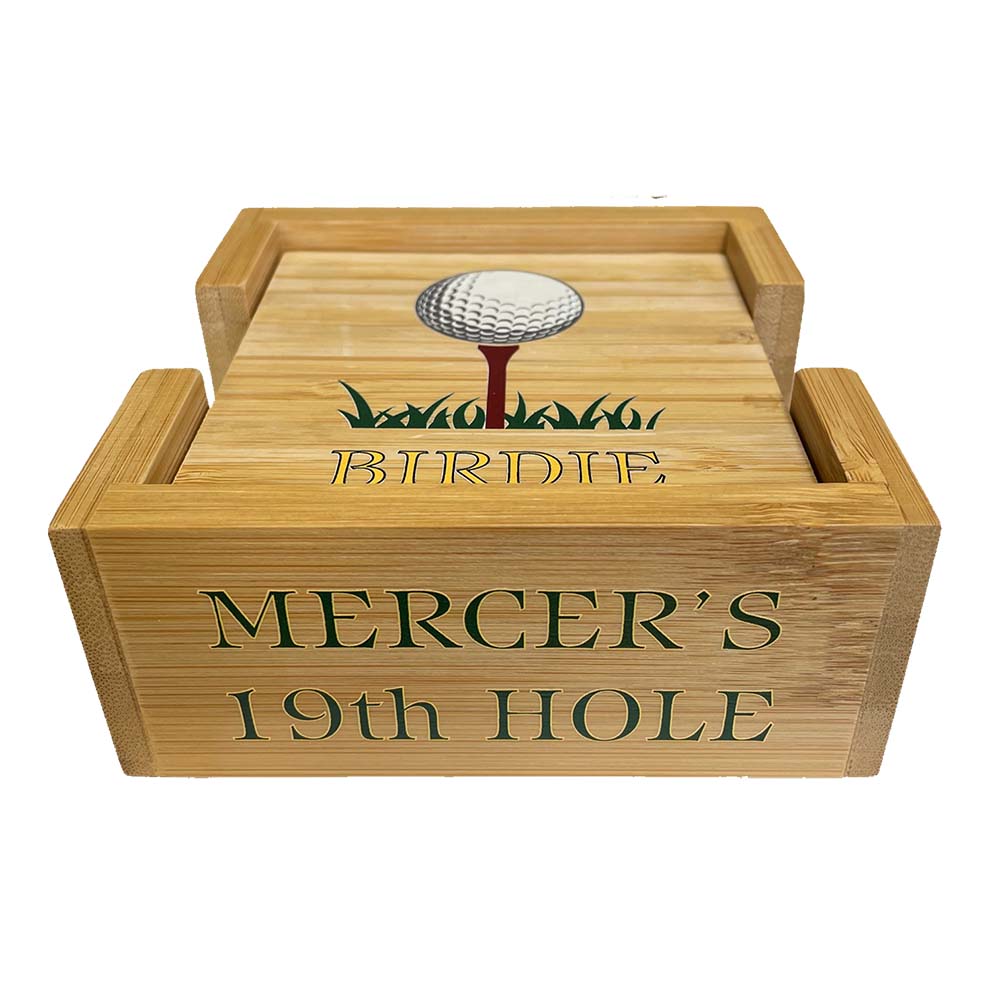 Golf Score Coaster Set