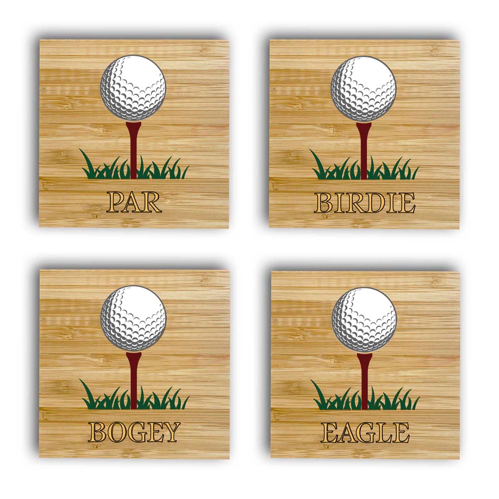 Golf Score Coaster Set