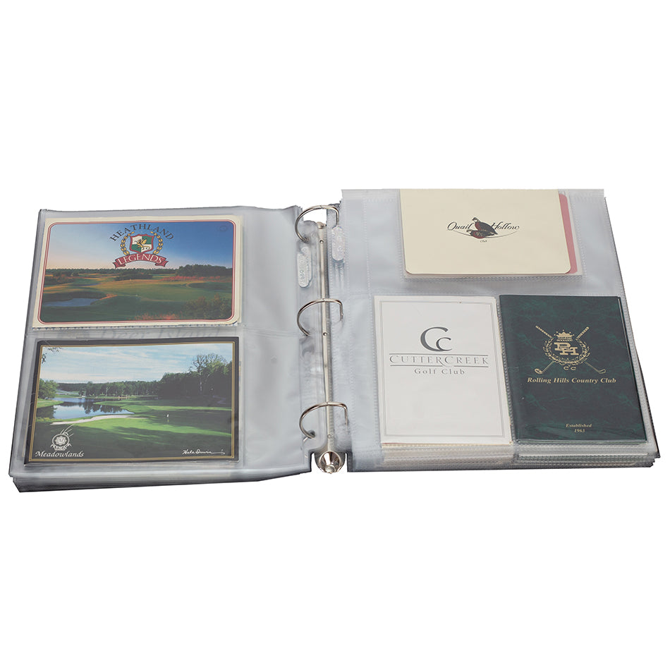 Golf Scorecard and Photo Album - Extra Pages
