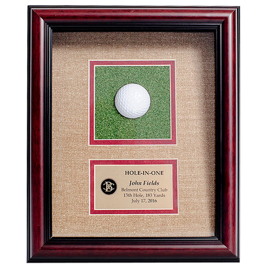 Hole-In-One Custom Shadow Box