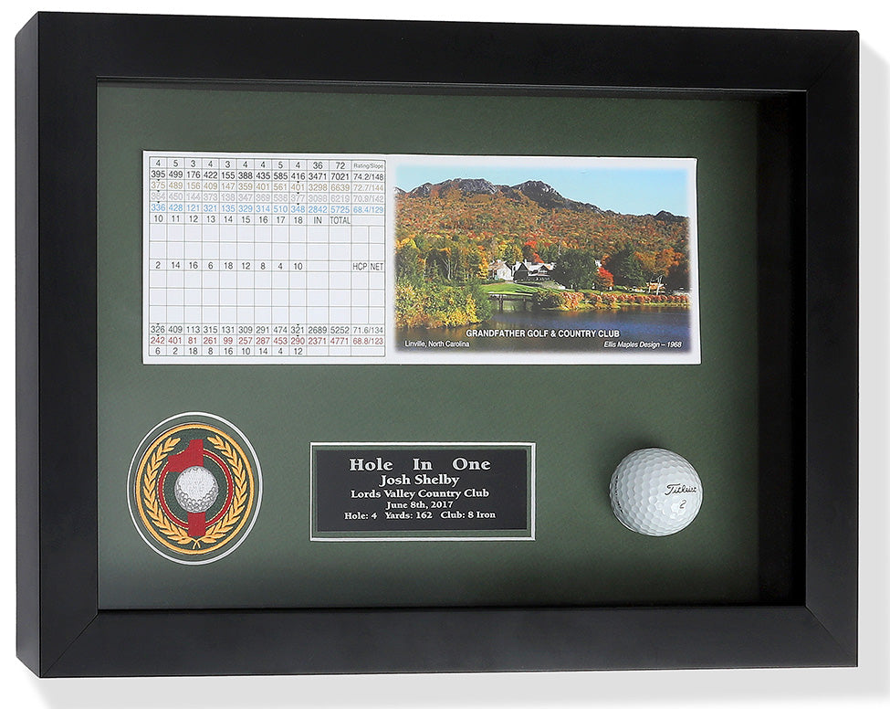 Hole-In-One Enclosed Shadowbox