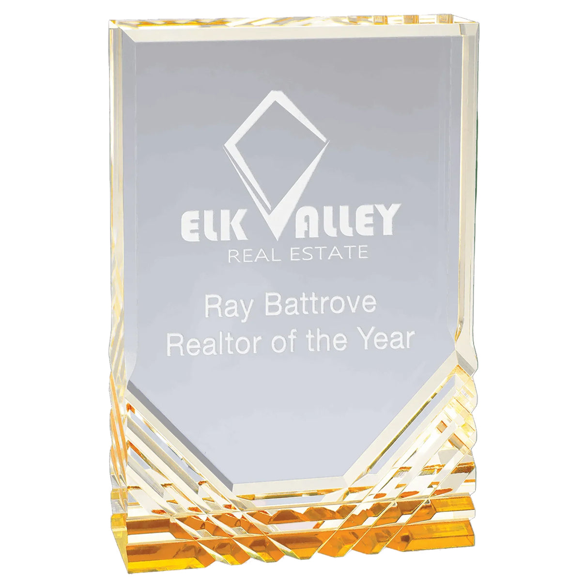 Jewel Mirage Acrylic Golf Award