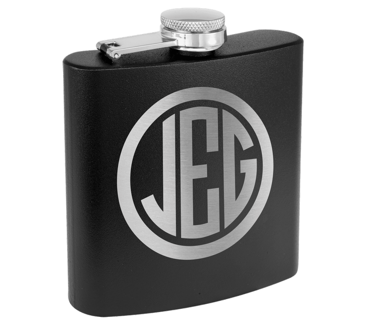 Personalized Stainless Steel 6oz Colored Flask