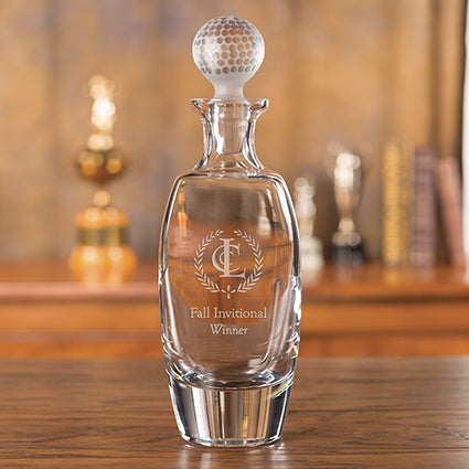 Pinnacle Decanter Golf Trophy