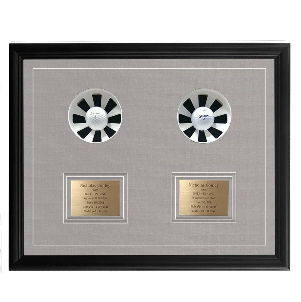 Double Hole-In-One Display