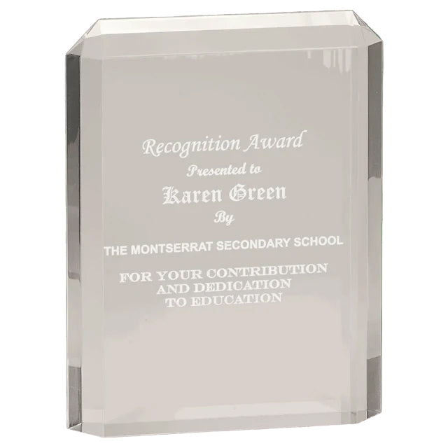Premier Acrylic Golf Award