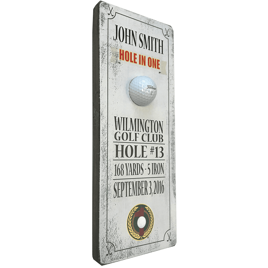 Rustic Hole-In-One Award