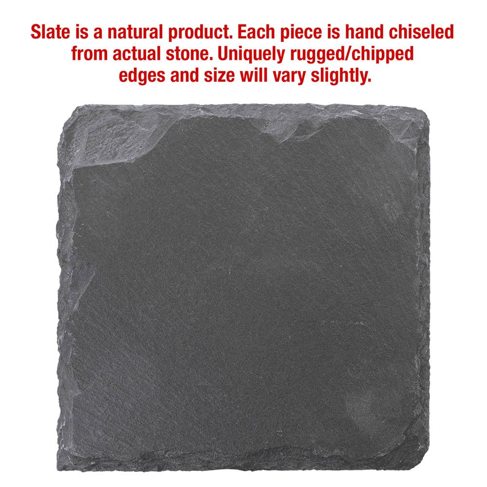 Slate Coaster Set
