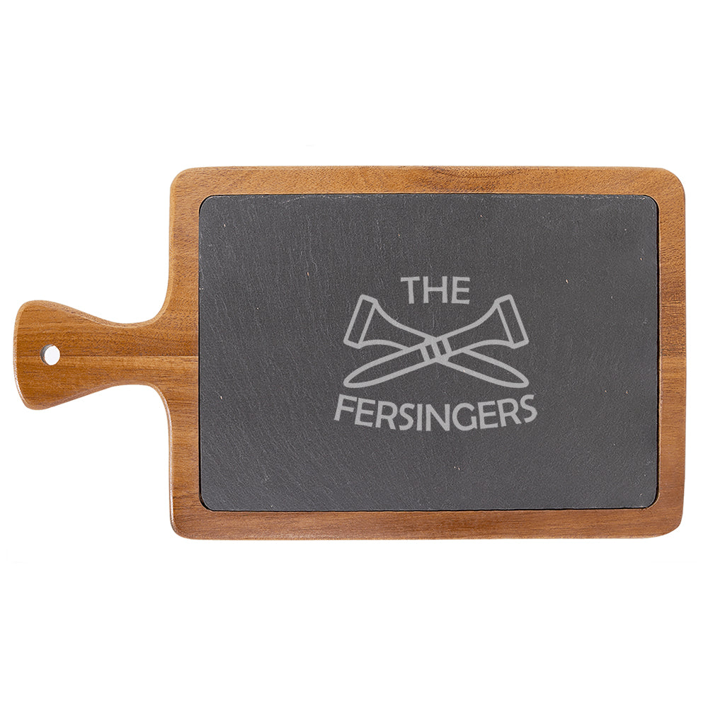 Square Slate Serving Board