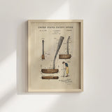 Golf Patent Print - Putter