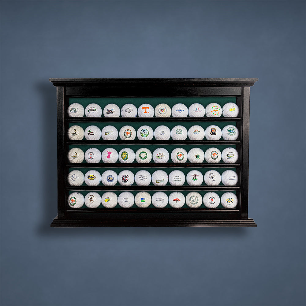 50 Golf Ball Display Rack -- Black