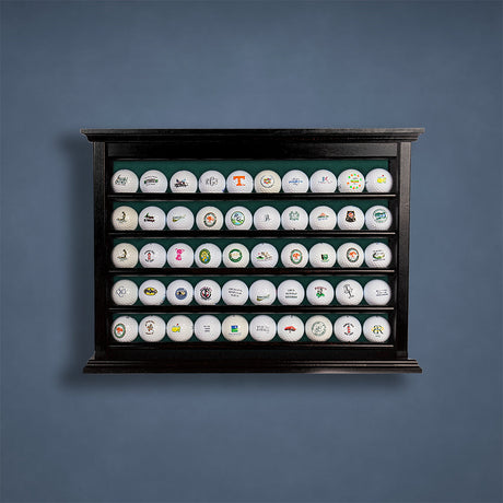 50 Golf Ball Display Rack -- Black
